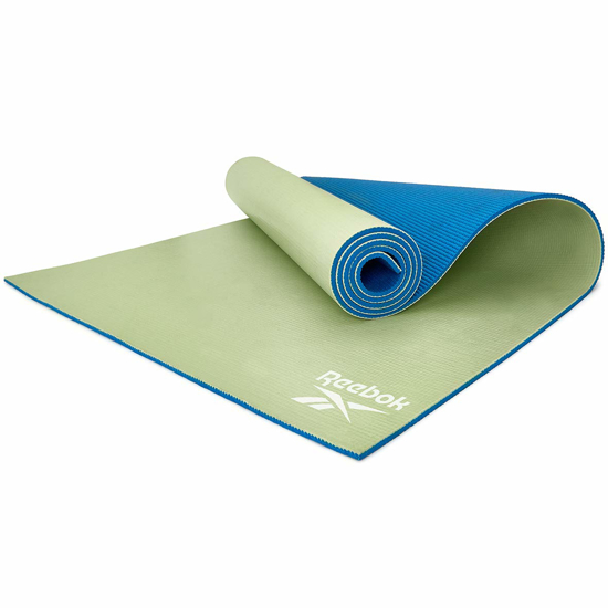 Picture of REEBOK DOUBLE-SIDED YOGA MAT - 6 MM - BLUE/GREEN