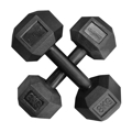 Picture of OK PRO Hex Rubber Coated Dumbbell 10kg