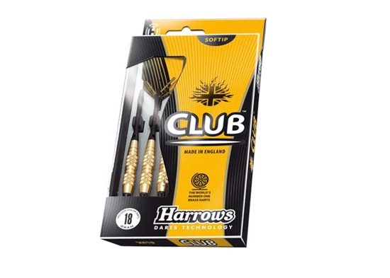 Picture of HARROWS SOFTIP CLUB BRASS DARTS