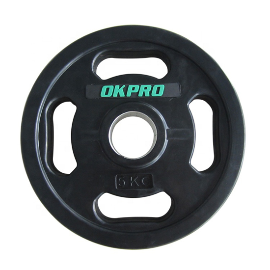 Picture of OK PRO Rubber coated weight plate(With stainess upturned ring) 1.25Kg