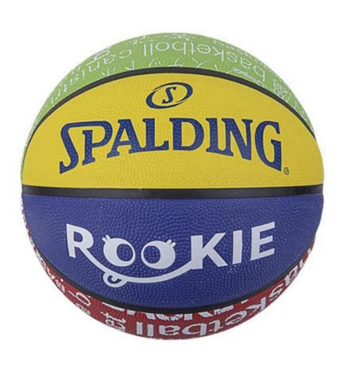 Picture of SPALDING ROOKIE SERIES MULTI COLOR RUBBER BASKETBALL SIZE 5