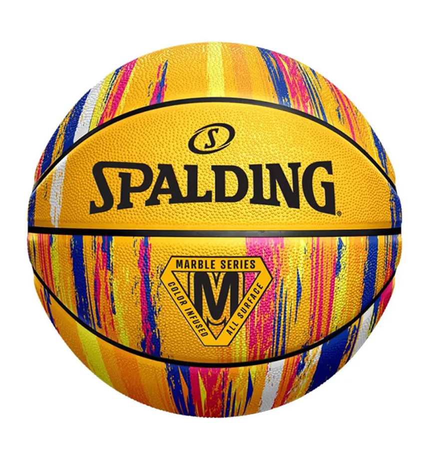 Athletics. SPALDING MARBLE SERIES RUBBER OUTDOOR BASKETBALL SIZE 7