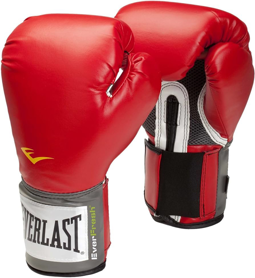 Picture of EVERLAST PRO STYLE TRAINING GLOVES RED:14 OZ