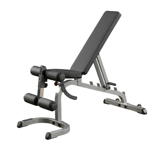 Picture of BODY SOLID FLAT INCLINE DECLINE BENCH, BLACK