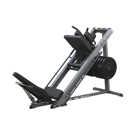 Picture of BODY SOLID Leg Press/Hack Machine,BLACK